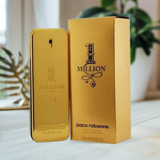 1 Million by Paco Rabanne, 3.4 oz Eau De Toilette Spray for Men